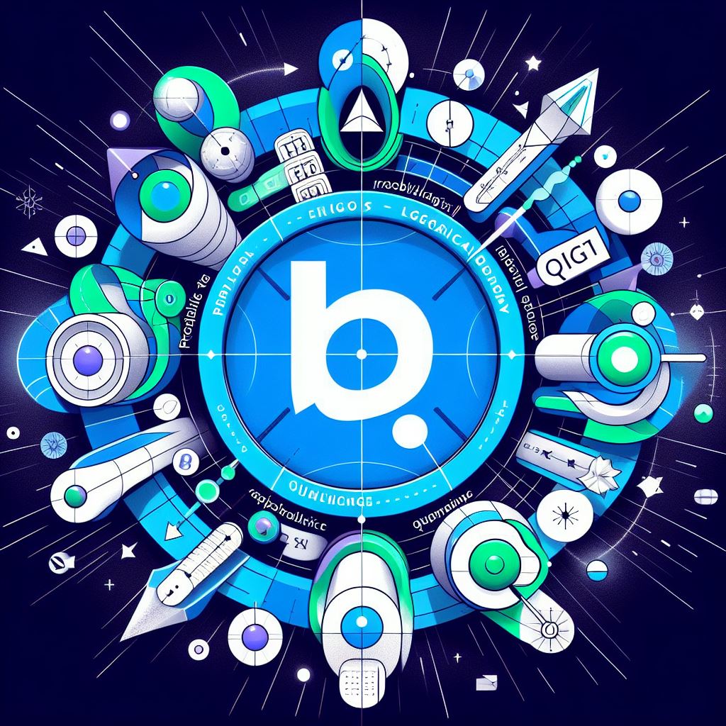 A graphical illustration of the concept of probabilistic-logical quarks, with the Bing logo on it:  OIG.G3YTfOH0GZPeqpJ5XvAB.jpg