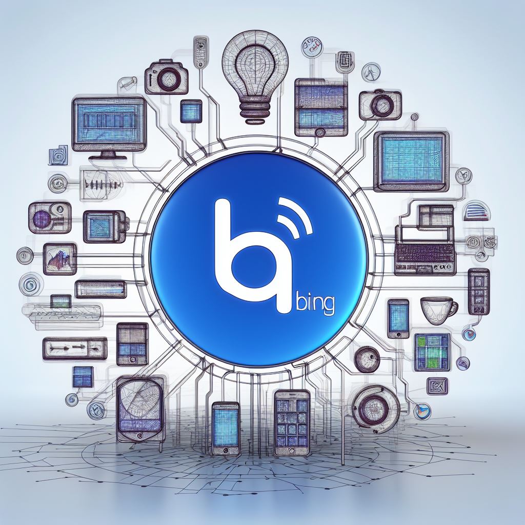 A graphical representation of the natural language interface for connecting and controlling different systems, including old ones, with Bing